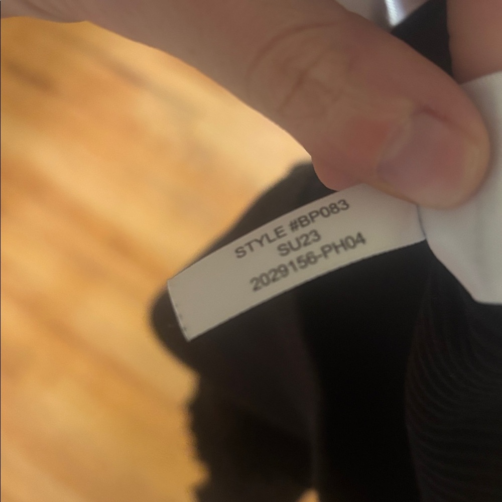 J. Crew Ruffle Black Top - Picture 6 of 6